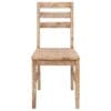 Dining Chairs 2 pcs Solid Acacia Wood