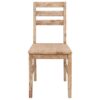 Dining Chairs 2 pcs Solid Acacia Wood