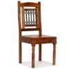 Dining Chairs 2 pcs Solid Wood with Sheesham Finish Classic