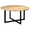 Round Dining Table 150×73cm Solid Mango Wood