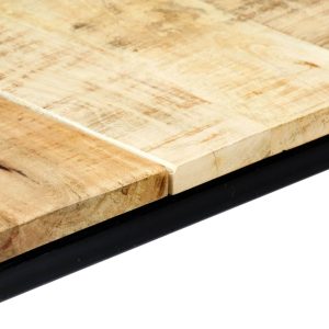Dining Table 180X90X75 Cm Solid Rough Mango Wood