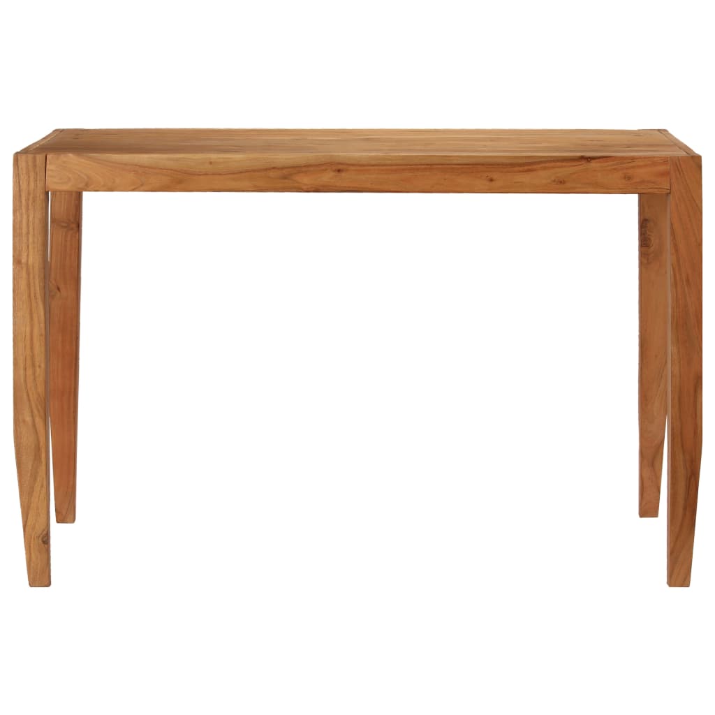 Dining Table Solid Acacia Wood 120x60x78 cm Brown
