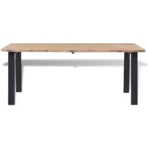 Dining Table Solid Acacia Wood 170x90 cm