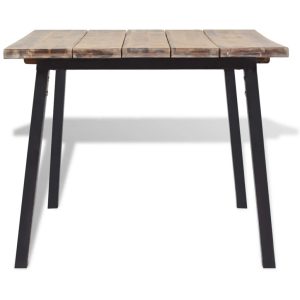 Dining Table Solid Acacia Wood 170X90 Cm