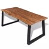 Dining Table Solid Acacia Wood 180x90 cm