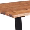 Dining Table Solid Acacia Wood 180x90 cm
