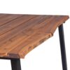 Dining Table Solid Acacia Wood 180x90 cm