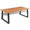 Dining Table Solid Acacia Wood 200x90 cm
