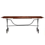 Dining Table Solid Wood with Sheesham Finish 200x100x76 cm 3