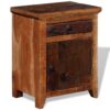 Bedside Acacia Sleeper Wood