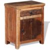 Nightstand Solid Acacia Sleeper Wood