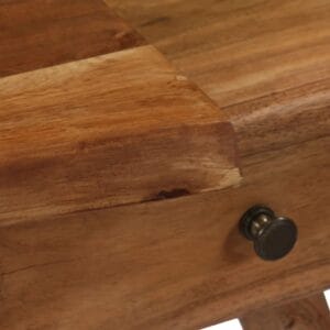 Side Cabinet Solid Acacia Wood 120x36x50 cm