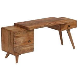 Side Cabinet Solid Acacia Wood 120x36x50 cm