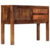 Sideboard 118x30x75 cm Solid Mango Wood