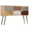 Sideboard 120x30x75 cm Solid Mango Wood