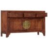 Sideboard 140x40x80 cm Solid Acacia Wood