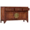 Sideboard 140x40x80 cm Solid Acacia Wood