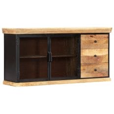 Sideboard 150x40x75 cm Solid Mango Wood