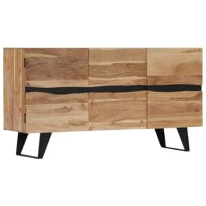 Solid Acacia Wood Live Front Sideboard 150cm