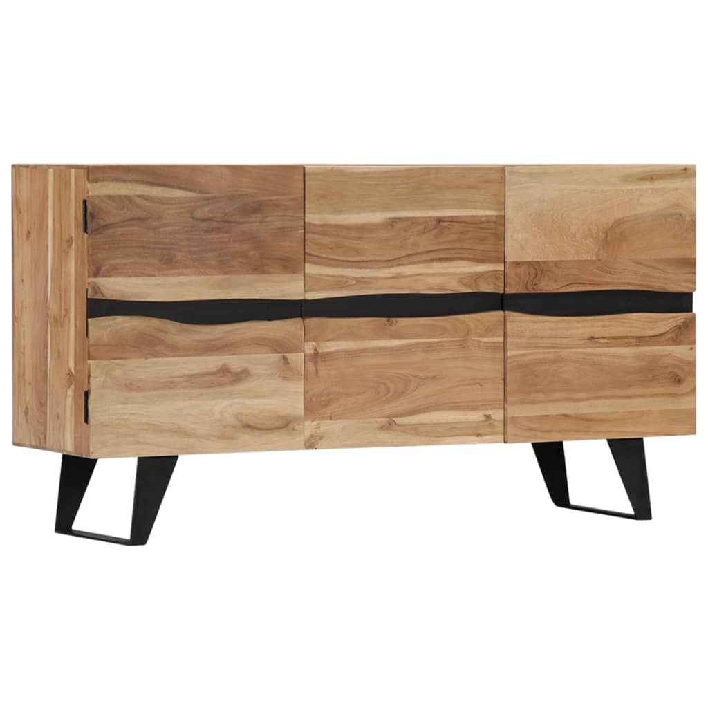 Solid Acacia Wood Live Front Sideboard 150cm