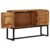 Sideboard Solid Acacia Wood 115x30x70 cm Brown