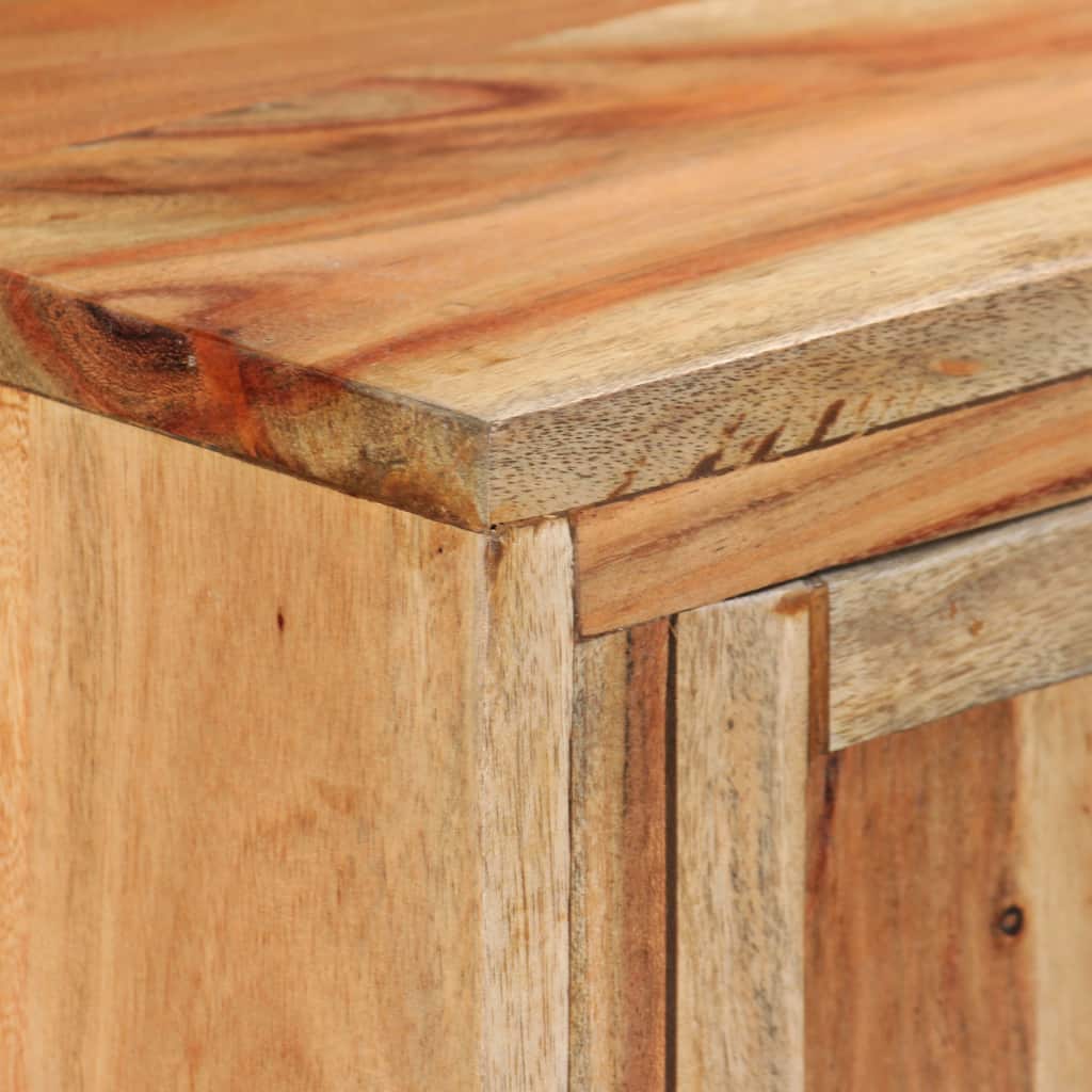 Sideboard Solid Acacia Wood 145x40x80 cm