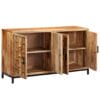 Sideboard Solid Acacia Wood 145x40x80 cm