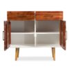 Sideboard Solid Acacia Wood 90x33.5x83 cm
