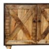Sideboard Solid Mango Wood 140x35x75 cm