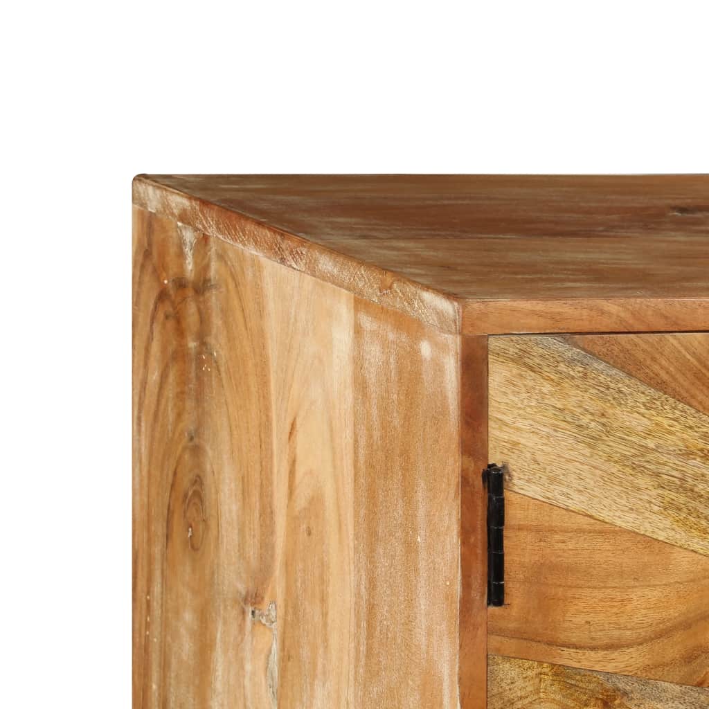 Sideboard Solid Mango Wood 140x35x75 cm