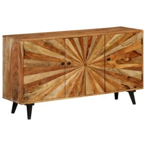 Sunburst Sideboard Mango Wood 140x35x75cm