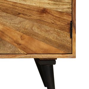 Sideboard Solid Mango Wood 140x35x75 cm