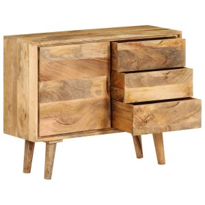Sideboard Solid Mango Wood 90x40x69 cm