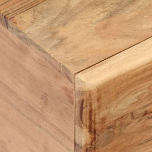 TV Cabinet 108x30x49 cm Solid Acacia Wood