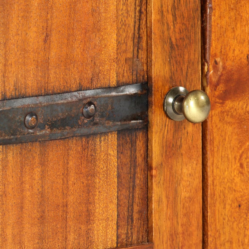 TV Cabinet 119x30x40 cm Solid Acacia Wood