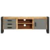 Industrial TV Cabinet 120x30x40 cm Solid Mango Wood