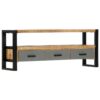 Industrial TV Cabinet 130x30x50 cm Solid Mango Wood