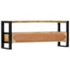Industrial TV Cabinet 130x30x50 cm Solid Mango Wood