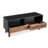 TV Cabinet Solid Acacia Wood 100x35x45 cm