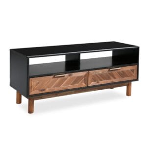 TV Cabinet Solid Acacia Wood 100x35x45 cm