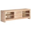 TV Cabinet Solid Acacia Wood 120x30x40 cm Light Brown
