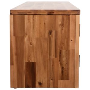 Tv Cabinet Solid Acacia Wood 120X35X40 Cm