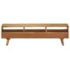 TV Cabinet Solid Mango Wood 140x30x41 cm