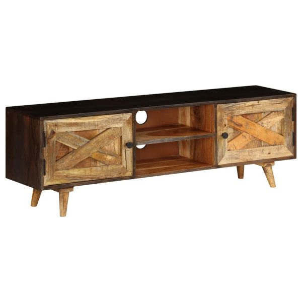 TV Cabinet Mango Wood 140x30x45 cm