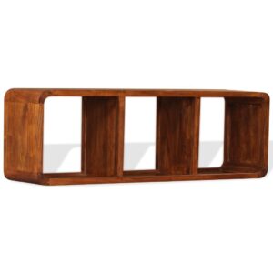 TV Cabinet Solid Wood with Sheesham Finish 120x30x40 cm