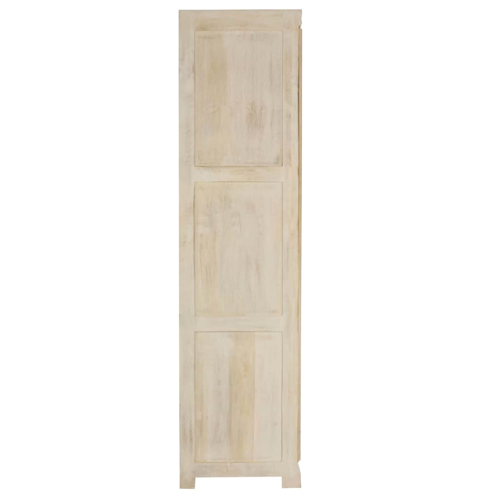 Wardrobe Solid Mango Wood 60x50x200 cm
