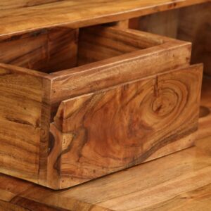 Writing Desk with Drawers Solid Wood 88x50x90 cm