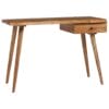Writing Table Solid Acacia Wood 110x50x76 cm
