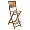 3 Piece Solid Acacia Wood Bistro Set