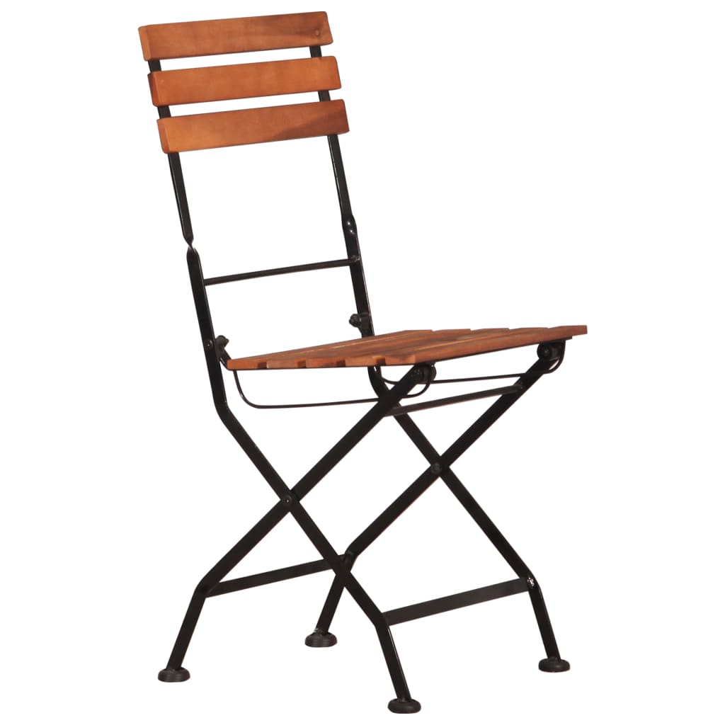 3 Piece Bistro Set Acacia Wood